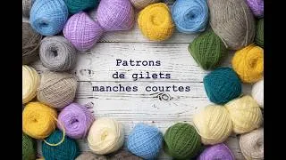 Miniature : Patrons de gilets manches courtes