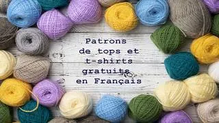 Miniature : Sélection de patrons de tops gratuits et Français