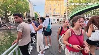 Miniature : This is PARIS, SATURDAY June 20th Canal Saint Martin