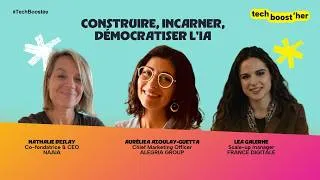Miniature : Construire, incarner et démocratiser l'IA | Tech Boost'her 2026