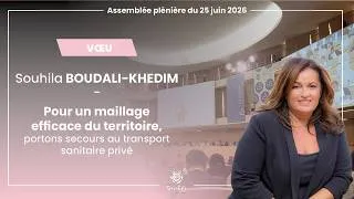Miniature : Pour un maillage efficace du territoire, portons secours au transport sanitaire privé-BOUDALI-KHEDIM