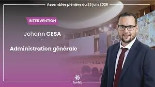 Miniature : Administration générale - Johann CESA