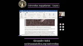 Miniature : Egyptien - Lectio 1