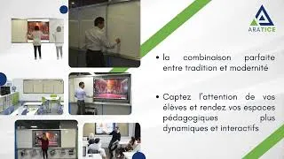 Miniature : L'ARABOARD 4 , captez l'attention de vos élèves et rendez vos espaces pédagogiques plus dynamiques