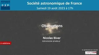 Miniature : Conférence "Observations"