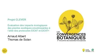 Miniature : Convergences botaniques 2025 - 17. Les plantes envahissantes en France (A. Albert & T. de Solan)