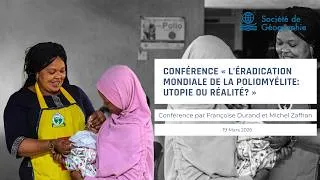 Miniature : Conférence "L'éradication mondiale de la Poliomyélite - 19 Mars 2026