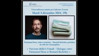 Miniature : Parcours dédié à l'émail - Dialogue entre Emmanuel Boos et Bernard Bachelier.
