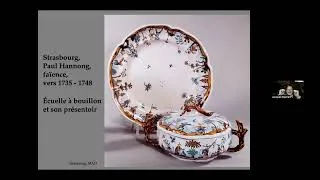 Miniature : "Le service à la française chez les Hannong au 18è siècle à Strasbourg ".