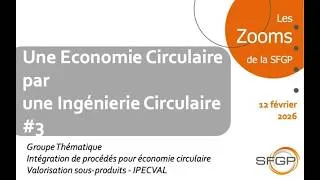 Miniature : Une Economie Circulaire par une Ingénierie Circulaire #3