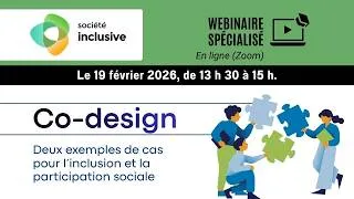 Miniature : Co-design : Deux exemples de cas pour l’inclusion et la participation sociale