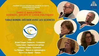 Miniature : Table ronde 2 - Décider avec les sciences