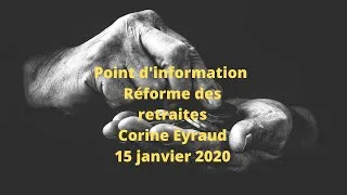 Miniature : Point d'information sur la réforme des retraites : Corine Eyraud, Sociologue.