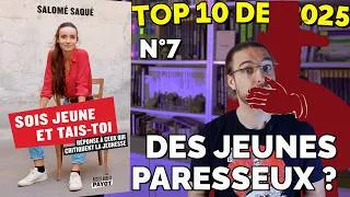 Miniature : Sois jeune et tais-toi (Salomé Saqué) - Top 7 2025 - Chroniques de ma Pile à Lire #4