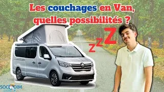Miniature : Les couchages en Van, Quelles possibilités ?!