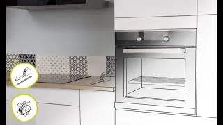 Miniature : Cuisine équipée : poser un bandeau de calfeutrement en vidéo