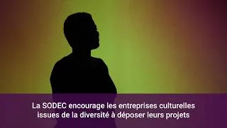 Miniature : La SODEC encourage les entreprises culturelles issues de la diversité à déposer leurs projets