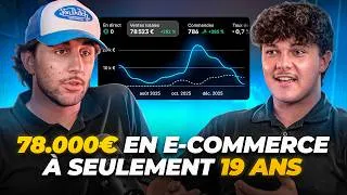 Miniature : Il A TOUT QUITTÉ À 19 ANS POUR LANCER SA MARQUE E-COMMERCE ET VOICI SES RÉSULTATS APRÈS 5 MOIS
