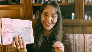 Miniature : your french friend reading you book about women artists (asmr soft spoken)