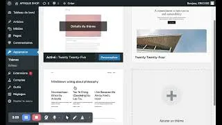 Miniature : Créer un Site de E commerce avec WordPress | Tutoriel Complet 2025 partie 2