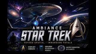Miniature : 🖖 Ambiance Star Trek – Voyage Spatial Futuriste (Sci-Fi Relax / Immersion) 🚀✨ 3h