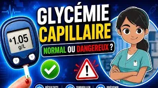 Miniature : Glycémie capillaire : Démonstration étape par étape + cour soins infirmiers + erreur à éviter