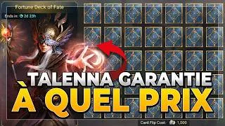 Miniature : TALENNA GARANTIE dans un jeu du destin ! Que dépenser pour l'avoir ?