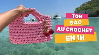Miniature : TUTO SAC CROCHET *DÉBUTANT* (explications détaillées)
