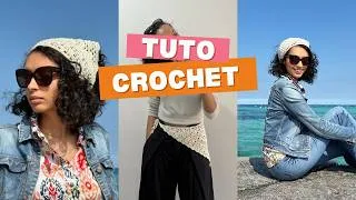 Miniature : TUTO foulard au crochet