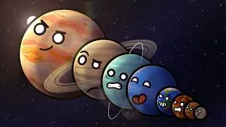 Miniature : Que se passe-t-il quand on réorganise le système solaire par taille ?