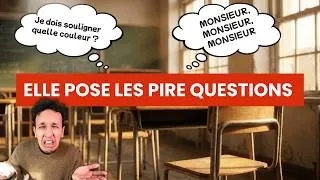 Miniature : ELLE POSE LES PIRES QUESTIONS EN COURS ! (Et se fait terminer)