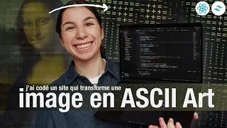 Miniature : J'AI CODÉ UN SITE POUR TRANSFORMER LES IMAGES EN TEXTE (React, TailwindCSS) | ascii art