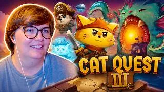 Miniature : ON ENCHAÎNE LES BOSS ! 😱 Cat Quest III devient de plus en plus difficile !