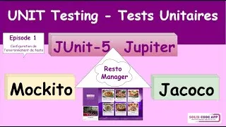 Miniature : Tests Unitaires – Resto Manager – EP1: Configuration de l’environnement (JUnit 5 + Mockito + JaCoCo)