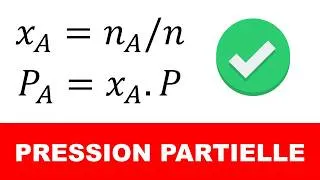 Miniature : Calcul des pressions partielles (Thermodynamique facile, Loi Dalton)