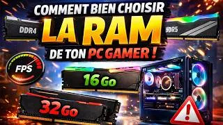 Miniature : COMMENT BIEN CHOISIR LA RAM DE SON PC GAMER !