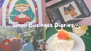Miniature : (FR/ENG) My First Time Talking on Camera! 🍁 Autumn Creations, Slowtember, and Harajuku Festival Vlog