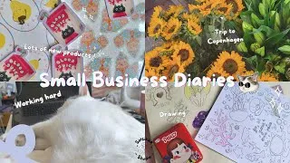 Miniature : (FR/ENG) Small Business Vlog: Denmark Trip & Creating Cute New Products for Autumn 🌍🎨