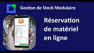 Miniature : Réservation en ligne pour le prêt ou la location de matériel avec la gestion de stock GSM