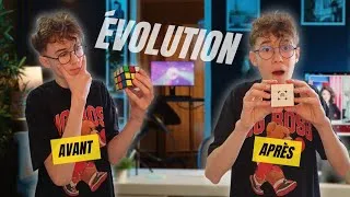 Miniature : Mon EVOLUTION au Rubik's Cube !