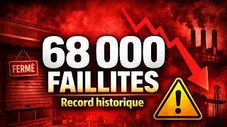 Miniature : 68 000 faillites en un an : la vraie crise économique française commence