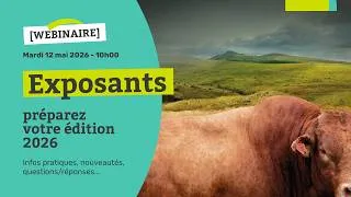 Miniature : Webinaire : Exposants, préparez votre édition 2026 !