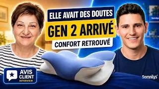 Miniature : Somnilys  : "Un service client comme on en voit rarement" - L'avis de Chantal sur l'oreiller Gen 2