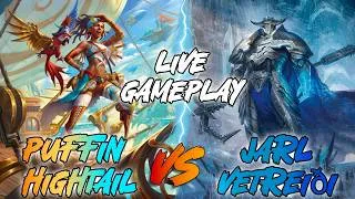 Miniature : Flesh and Blood CC POV Live Gameplay Puffin VS Jarl