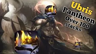 Miniature : 100+ Ubris stacks Pantheon +  Penta kill. (no voice)