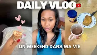 Miniature : Vlog Glow Up à Petit Budget | Je Fais Mes Cils et Mon Soin Capillaire Moi-Même + Mini Haul 🎀