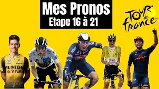 Miniature : TOUR DE FRANCE 2022 - MES PRONOS - Etape 16 à 21