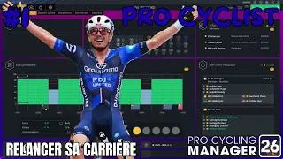 Miniature : PRO CYCLING MANAGER 2026 - PRO CYCLIST AVEC GAUDU #1 - RELANCER SA CARRIÈRE