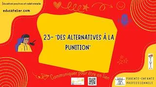 Miniature : Podcast#23 "Des alternatives à la punition"