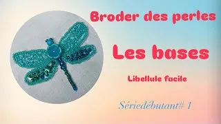Miniature : Broderie perlée débutant : apprends toutes les bases avec cette libellule ☀️🪡💎